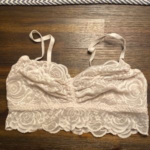 Pink Lace Bralette